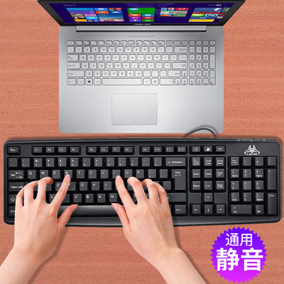 静音办公与游戏畅享的完美融合——一款通用USB有线键盘的体验报告